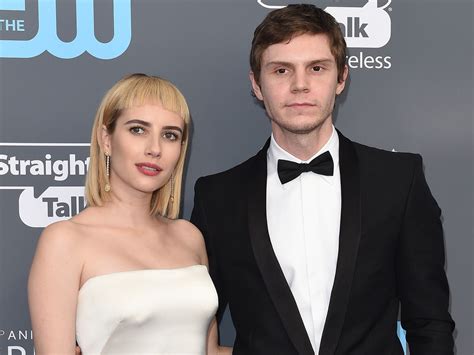 emma roberts and evan peters|emma and evan peters relationship.